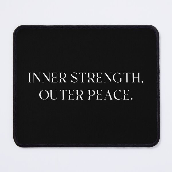 Item preview, Inner Strength, Outer Peace designed and sold by Zen Fit.