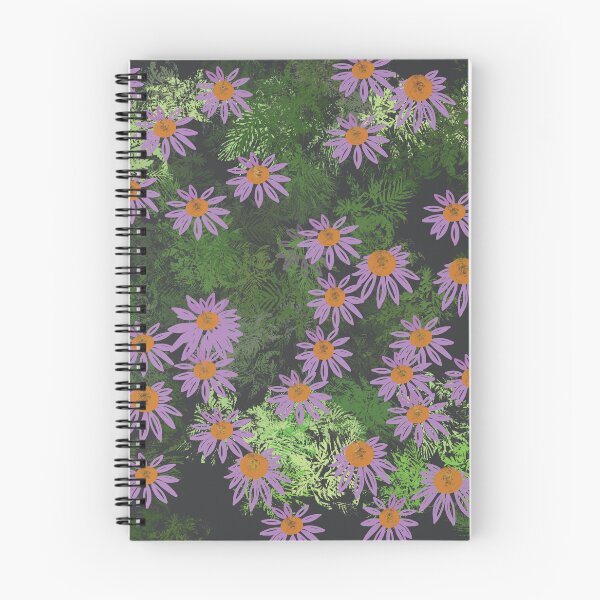 Item preview, Purple Chrysanthemum Blossom - Floral Pattern on Green Foliage  designed and sold by Yolanda Designs.