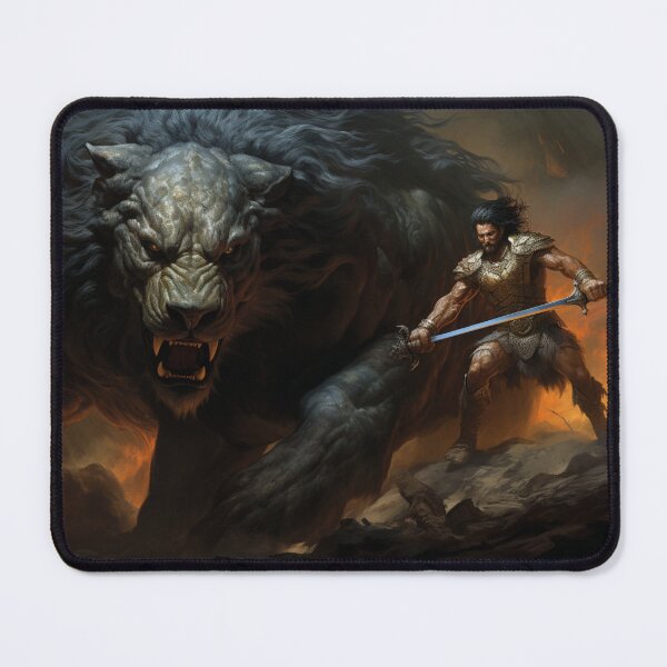 Item preview, The Savage Slayer's Battle of Beasts designed and sold by JLCableStudio.