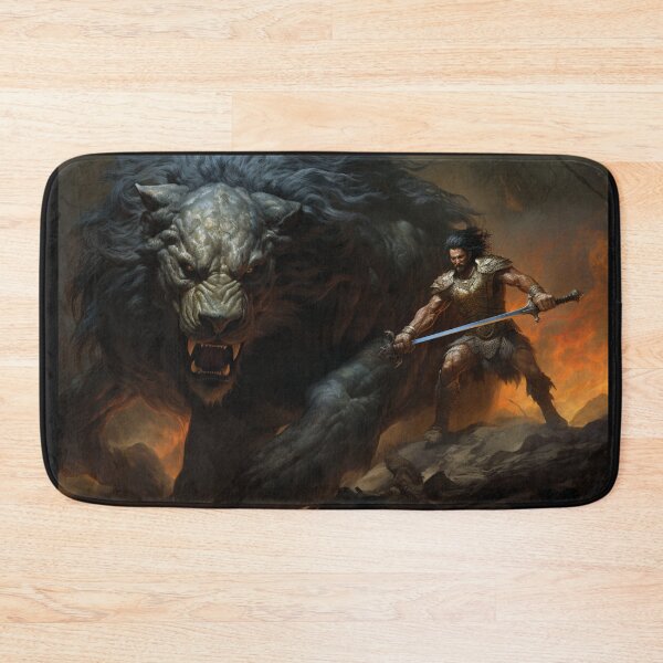 Item preview, The Savage Slayer's Battle of Beasts designed and sold by JLCableStudio.