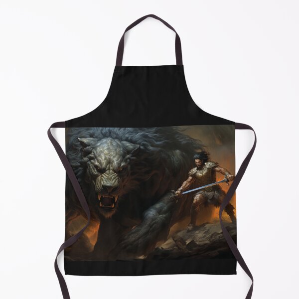 Item preview, The Savage Slayer's Battle of Beasts designed and sold by JLCableStudio.