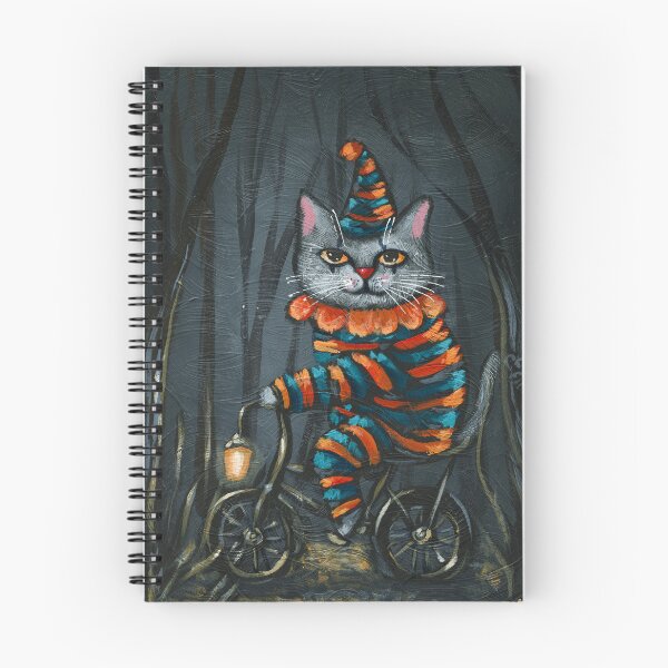 Item preview, Spooky Clown in the Forest designed and sold by KilkennyCat Art.