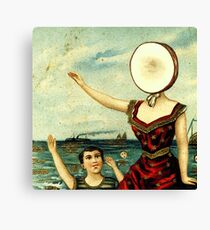 in the aeroplane Canvas Print