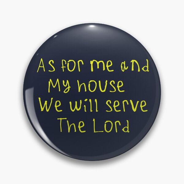 Item preview, As For Me And My House designed and sold by kinpirks.