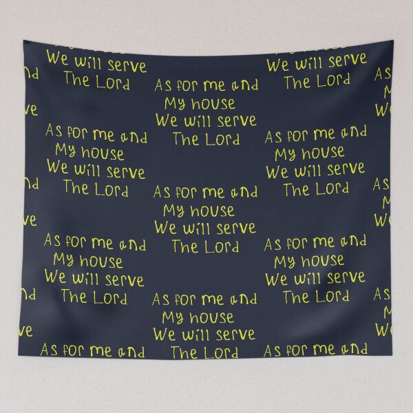 Item preview, As For Me And My House designed and sold by kinpirks.