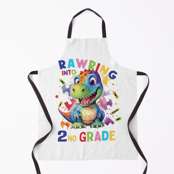 Item preview, Back to School Rawring Into 2nd Grade T-Rex Dinosaur designed and sold by aylastyle.