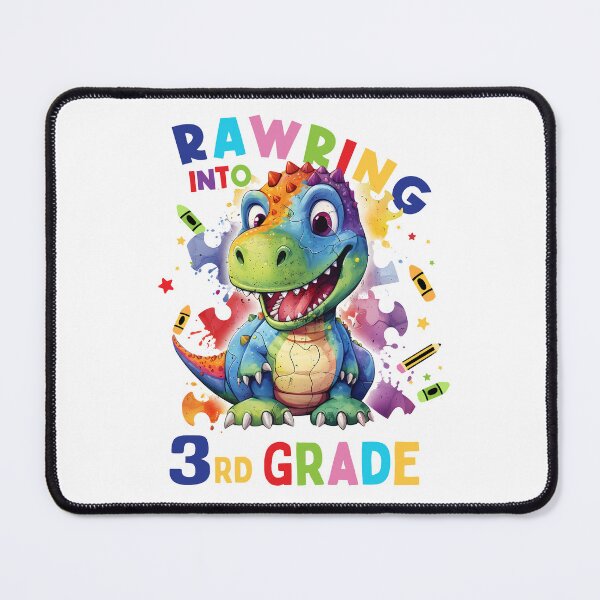 Item preview, Back to School Rawring Into 3rd Grade T-Rex Dinosaur designed and sold by aylastyle.