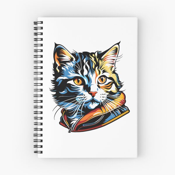 Item preview, Futuristic colorful cat  by Urban Nova Desing designed and sold by UrbanNova.