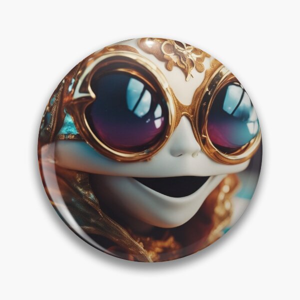 Item preview, Masked figure with big eyes designed and sold by Girih.