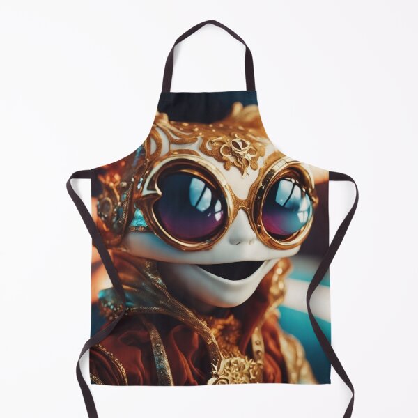 Item preview, Masked figure with big eyes designed and sold by Girih.