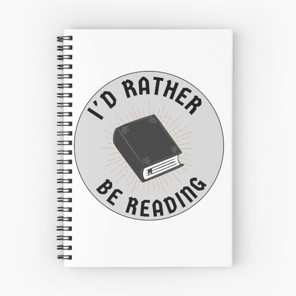 Item preview, i'd rather be reading designed and sold by Absurd Absurdities.