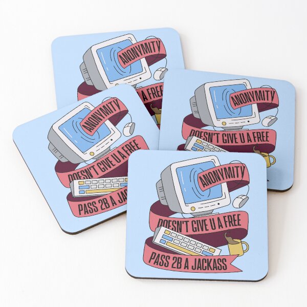 Item preview, Anonymity Doesn't Give You A Free Pass designed and sold by hayhaily.
