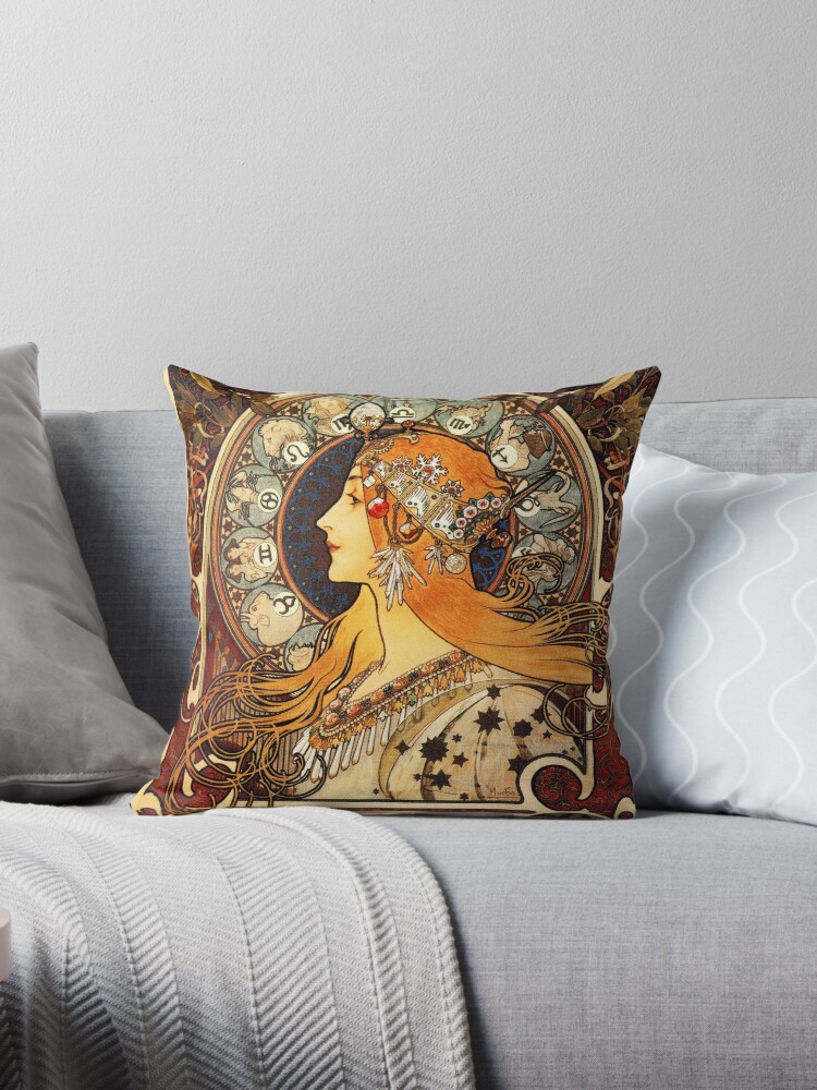 Alphonse 2025 mucha pillows