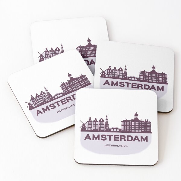Artikelvorschau, Amsterdam Skyline entworfen und verkauft von Essiny Designs.