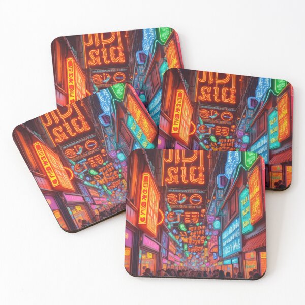 Item preview, Neon alley  designed and sold by mikaws.