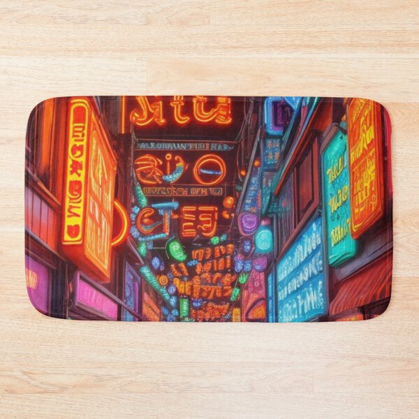 Item preview, Neon alley  designed and sold by mikaws.