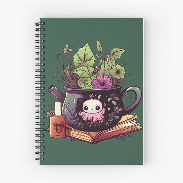 Aperçu de l'œuvre Une coupe à base de plantes pour lancer des sorts – 03 créée et vendue par MadamPaperHazel.