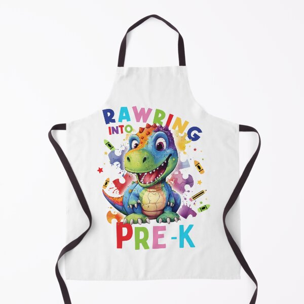 Item preview, Back to School Rawring Into Pre_K - Cute Happy T-Rex Dinosaur designed and sold by aylastyle.