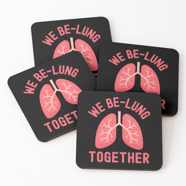 Item preview, We Be-Lung Together - Pulmonologist, COPD, Asthma, Lung Cancer, Chronic Obstructive Pulmonary Disease designed and sold by jadedscientist.