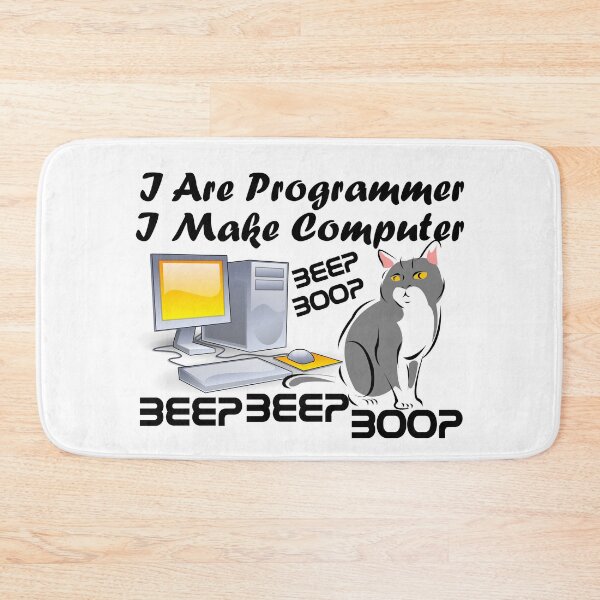 Item preview, Funny Cat Claims I Are Programmer  designed and sold by Sonatablue.