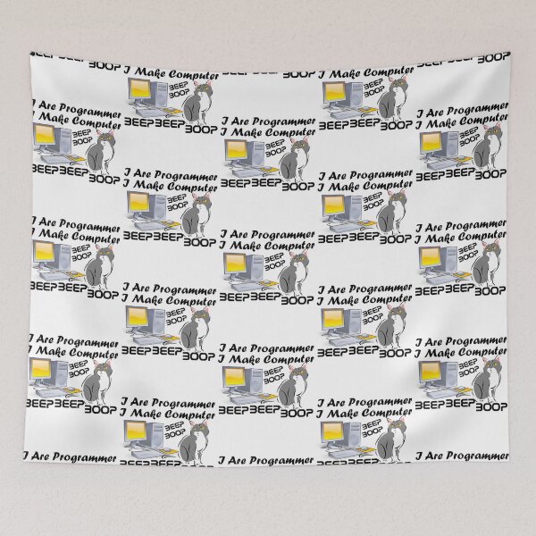 Item preview, Funny Cat Claims I Are Programmer  designed and sold by Sonatablue.