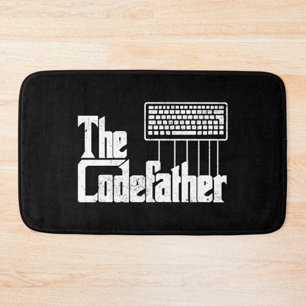 Item preview, Funny Programmer Dad Gift The Codefather Vintage Coder designed and sold by jingdomdesgine.