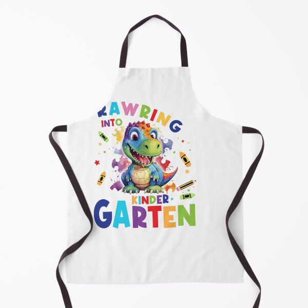 Item preview, Back to School Rawring Into Kindergarten- Cute Happy T-Rex Dinosaur designed and sold by aylastyle.