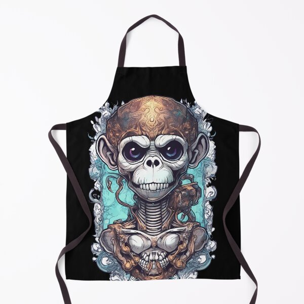 Item preview, Mystical Monkey with Flowers designed and sold by Mechanical-Artt.
