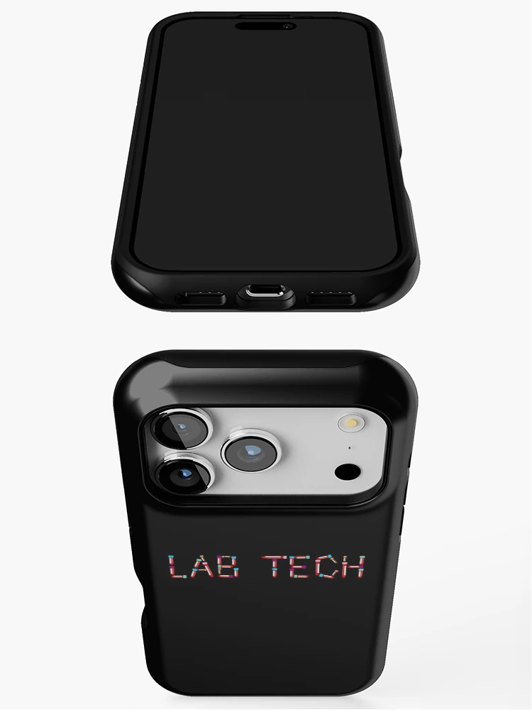 Thumbnail 3 of 4, iPhone Case, Lab Tech designed and sold by gracefullizard.