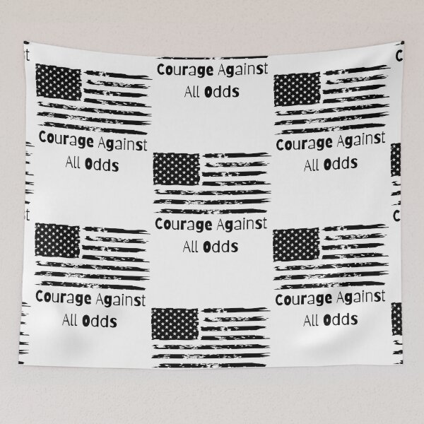Item preview, Courage Against All Odds designed and sold by PoliticalArtist.