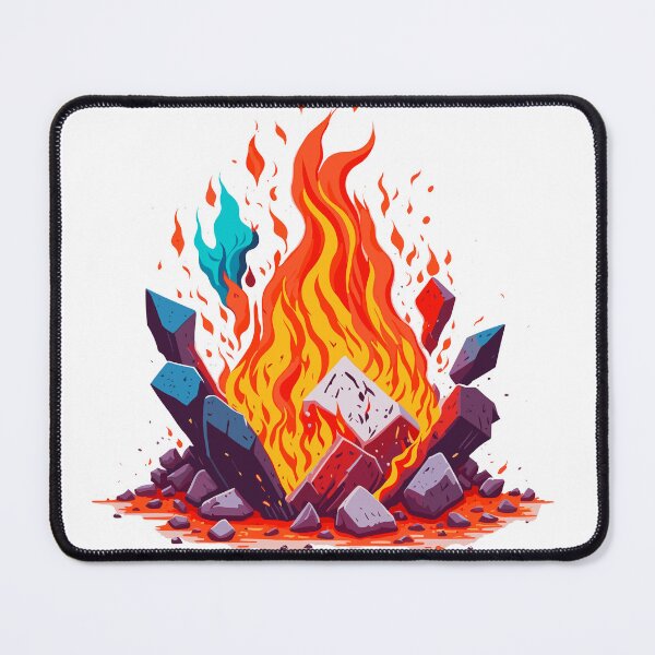 Item preview, CRYSTAL FIRE designed and sold by Fox7Art.