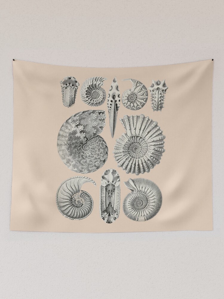 Thumbnail 2 of 3, Tapestry, Technical Snails Pattern II designed and sold by PatronesKawai.