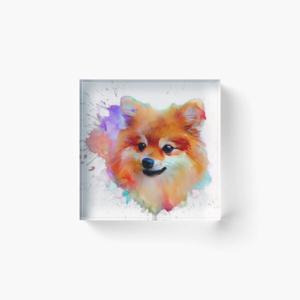 Item preview, Finnish Spitz Splash Art designed and sold by The Digital Compass.