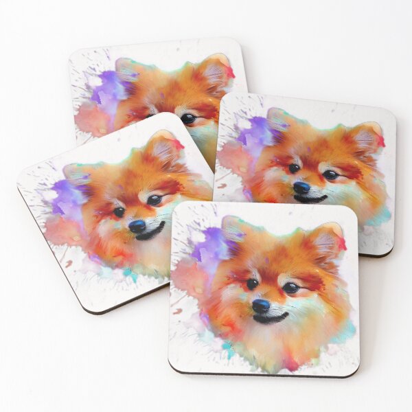 Item preview, Finnish Spitz Splash Art designed and sold by The Digital Compass.