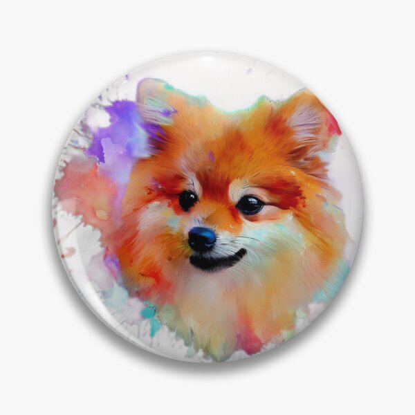 Item preview, Finnish Spitz Splash Art designed and sold by The Digital Compass.