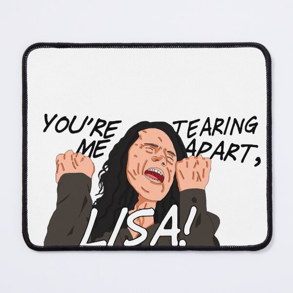 Aperçu de l'œuvre Tu me déchires, Lisa ! créée et vendue par LurosicaDesigns.