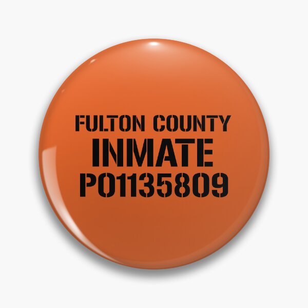 Item preview, Donald Trump Prison Costume, Fulton County Inmate P01135809 designed and sold by dgavisuals.