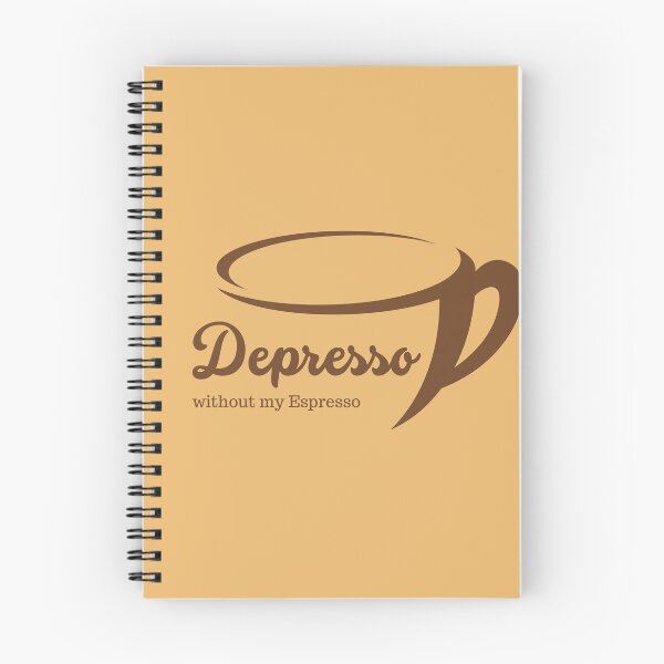 Artikelvorschau, Depresso ohne meinen Espresso, Kaffee entworfen und verkauft von Wordsmith-Wear.