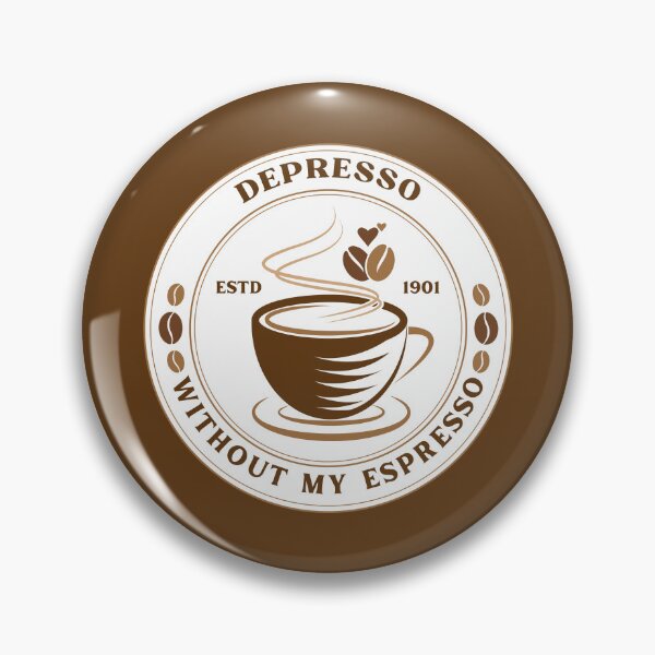 Item preview, Depresso Without My Espresso Coffee designed and sold by Wordsmith-Wear.