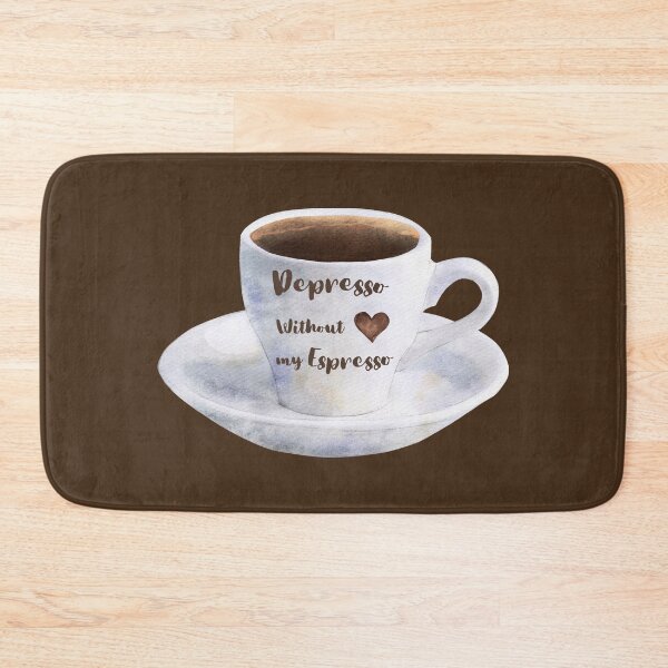 Item preview, Depresso Without My Espresso Coffee designed and sold by Wordsmith-Wear.