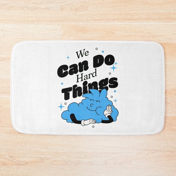 Item preview, We Can Do Hard Things designed and sold by PopPizzazz.