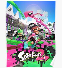 Splatoon 2 Poster Poster