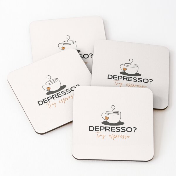 Artikelvorschau, Depresso Espresso, Depresso ohne meinen Espressokaffee entworfen und verkauft von Wordsmith-Wear.
