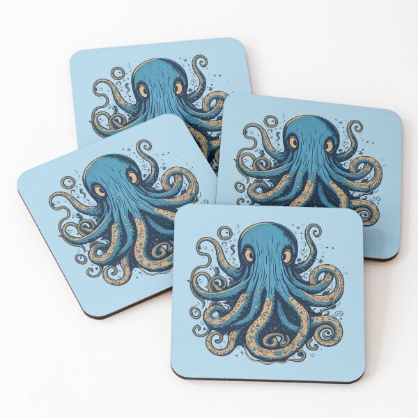 Item preview, Blue Octopus  designed and sold by Rislam.