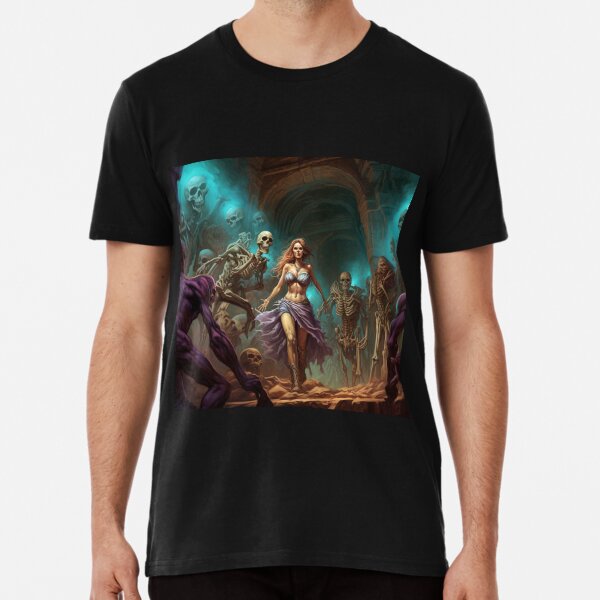 Item preview, Delve Deep into the Cursed Catacomb designed and sold by JLCableStudio.