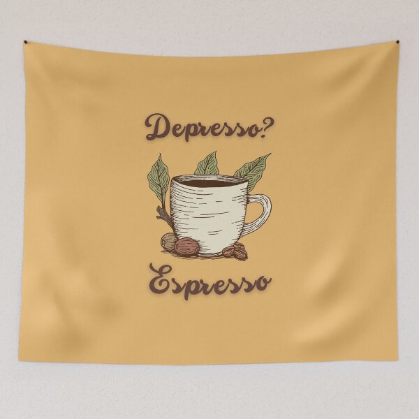 Item preview, Depresso Espresso, Depresso Without My Espresso Coffee designed and sold by Wordsmith-Wear.