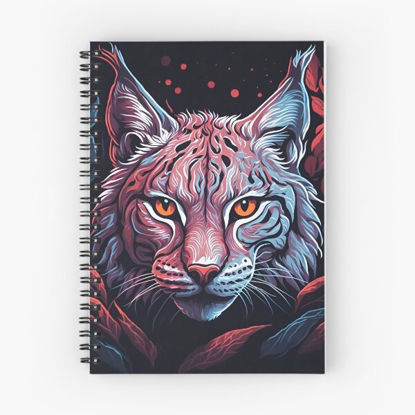 Item preview, Red Lynx Painting designed and sold by AnimalLover4eva.