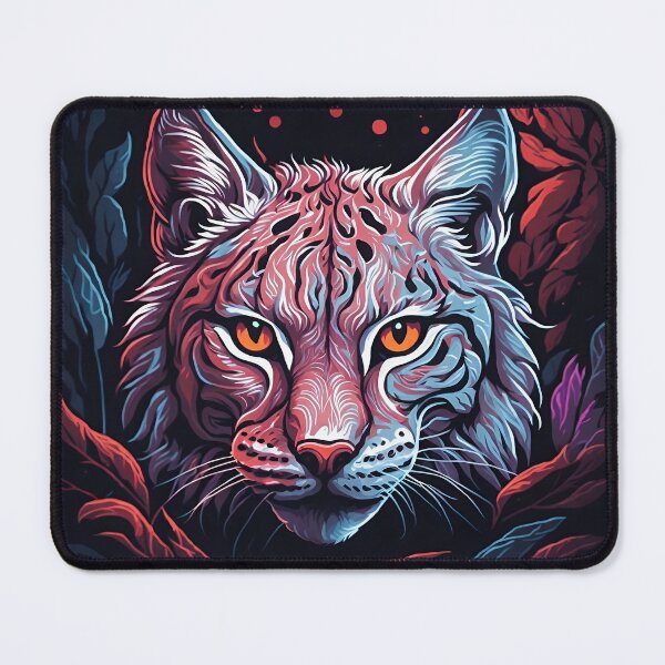 Item preview, Red Lynx Painting designed and sold by AnimalLover4eva.