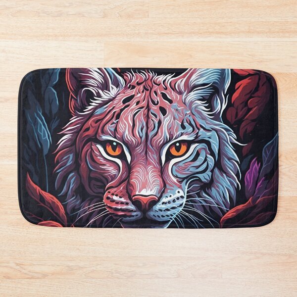 Item preview, Red Lynx Painting designed and sold by AnimalLover4eva.