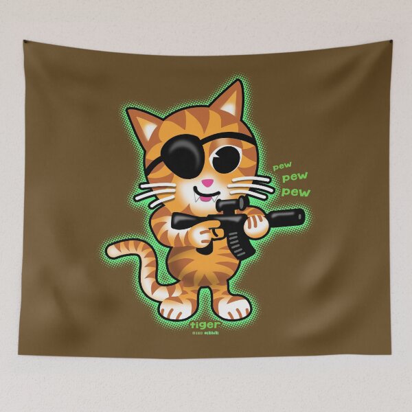 Item preview, TIGER PEW PEW PEW designed and sold by willibilli.